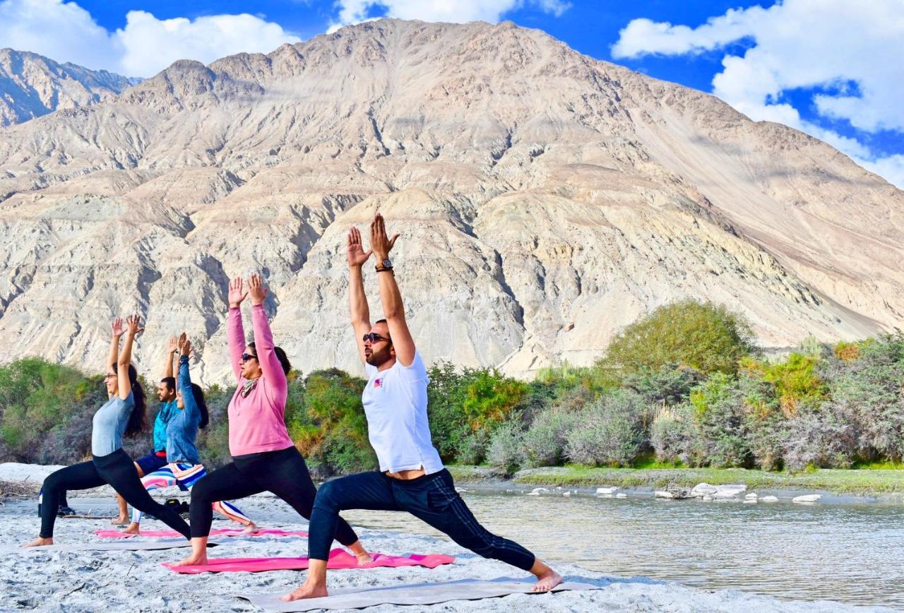 Lchang Nang Retreat-The House Of Trees-Nubra Valley Hotel Sumur Exterior foto