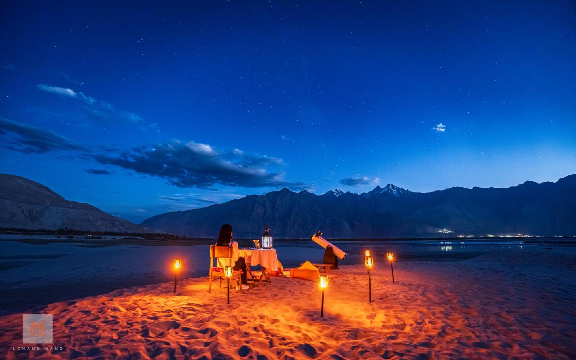 Lchang Nang Retreat-The House Of Trees-Nubra Valley Hotel Sumur Exterior foto