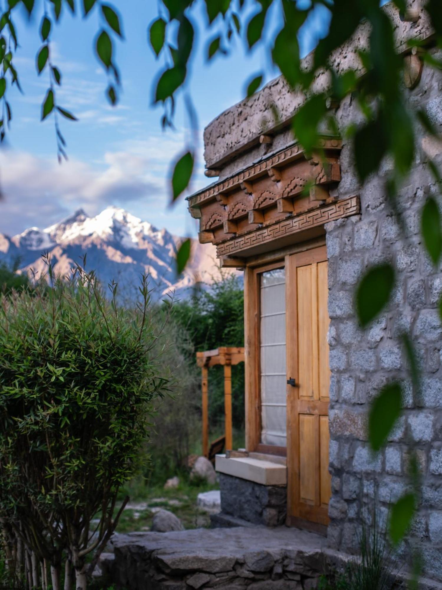 Lchang Nang Retreat-The House Of Trees-Nubra Valley Hotel Sumur Exterior foto