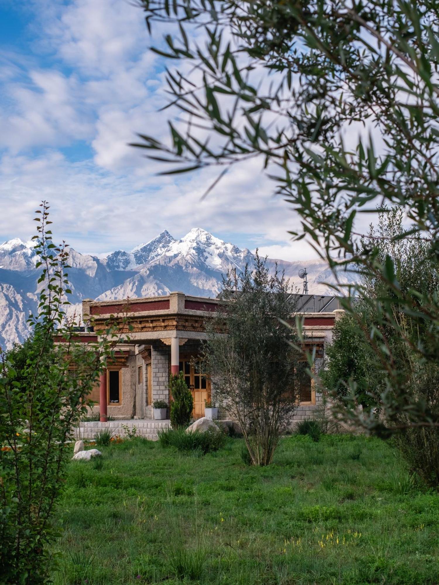 Lchang Nang Retreat-The House Of Trees-Nubra Valley Hotel Sumur Exterior foto