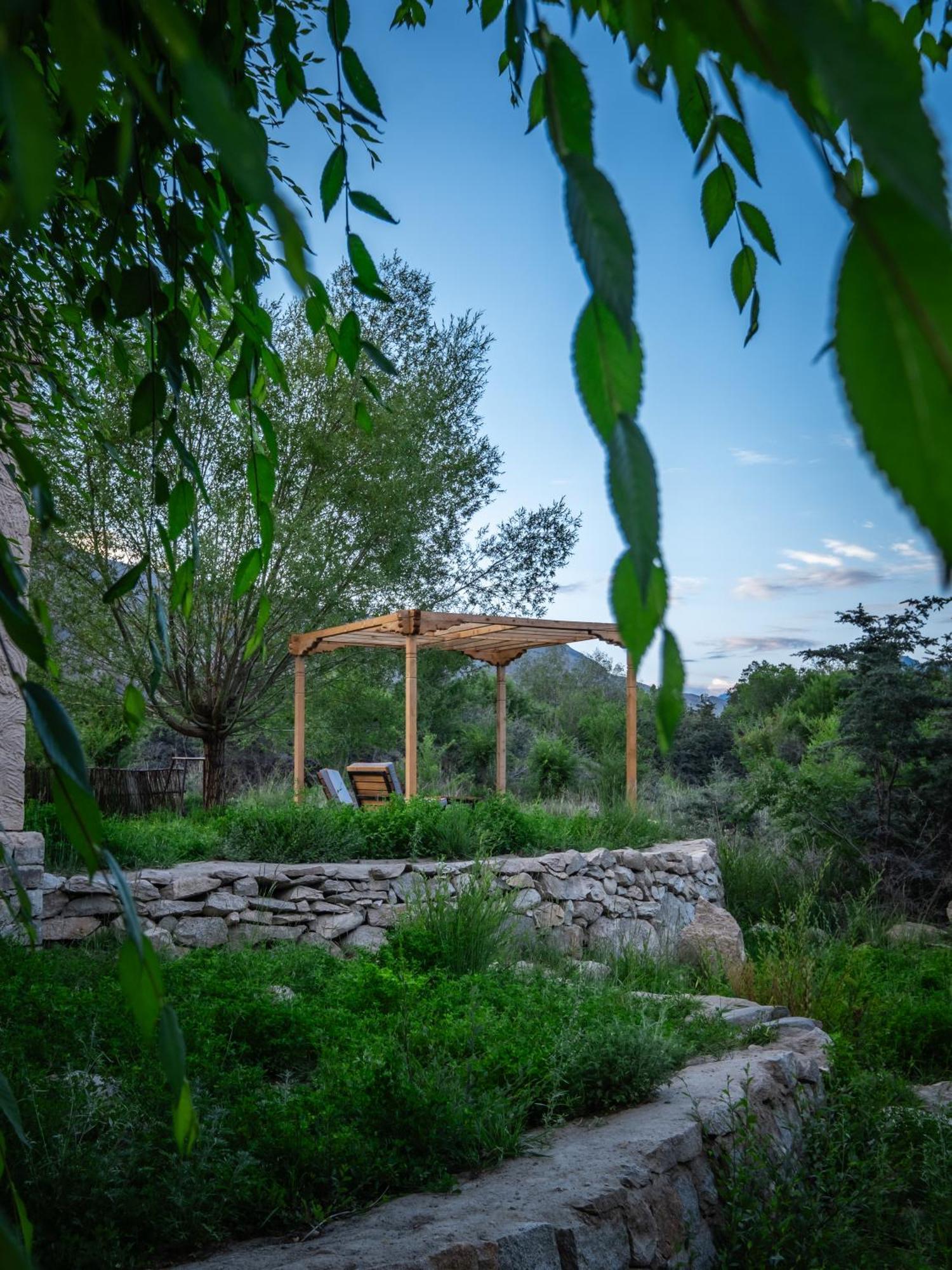 Lchang Nang Retreat-The House Of Trees-Nubra Valley Hotel Sumur Exterior foto