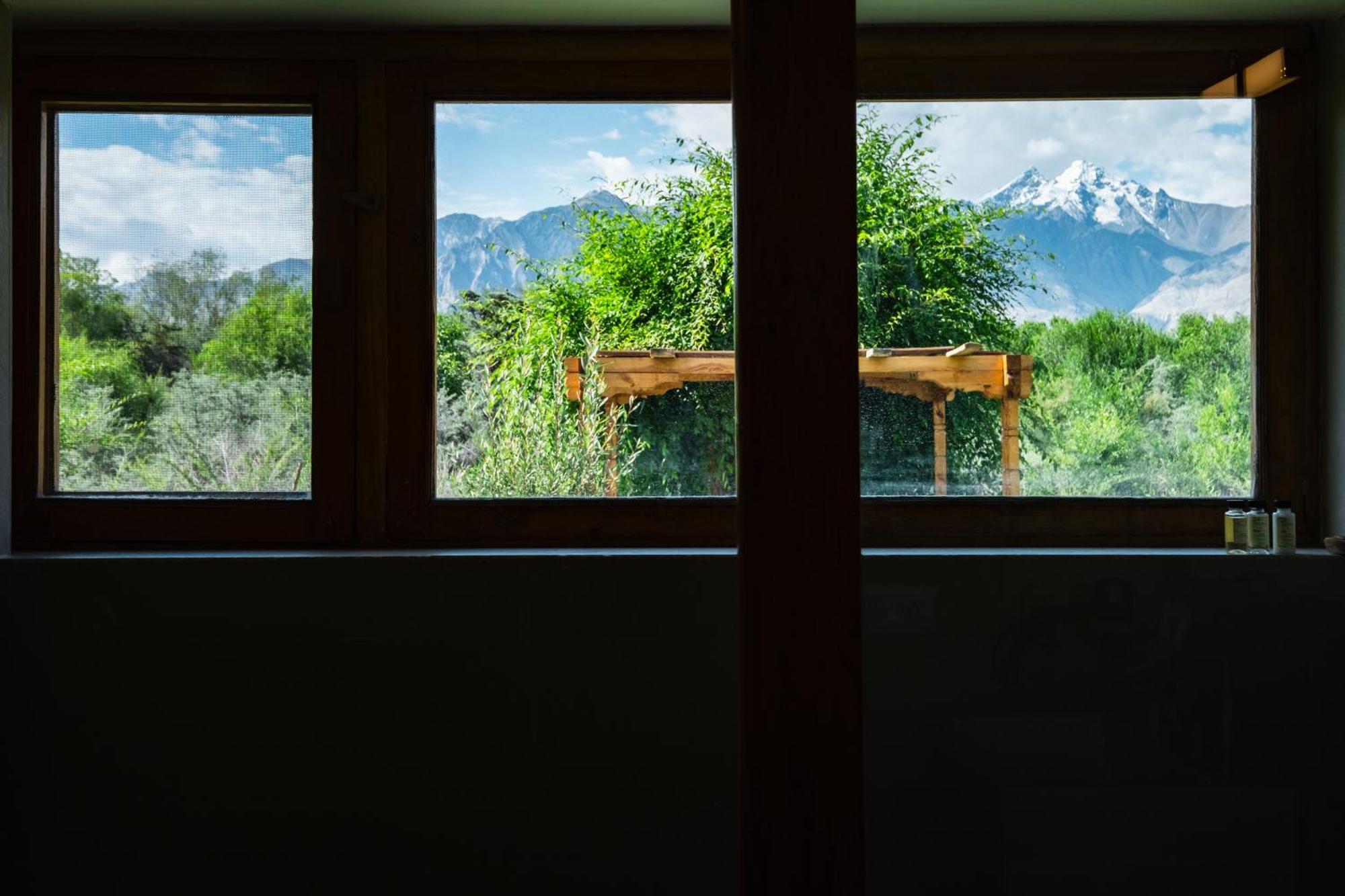 Lchang Nang Retreat-The House Of Trees-Nubra Valley Hotel Sumur Exterior foto